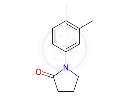 Chemical structure of 1-(3,4-DIMETHYLPHENYL)-2-PYRROLIDINONE