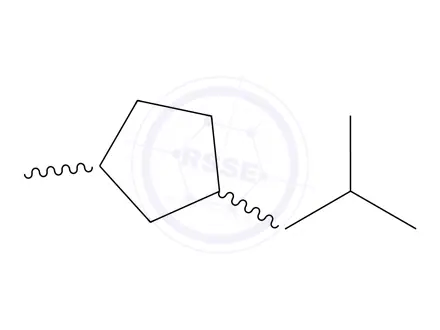 Chemical structure of 1-methyl-3-(2-Cyclopentane)