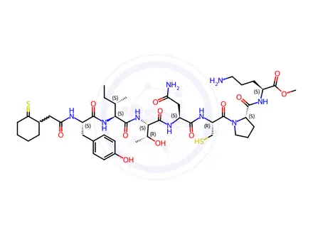 Chemical structure of Vasotocin Impurity 3