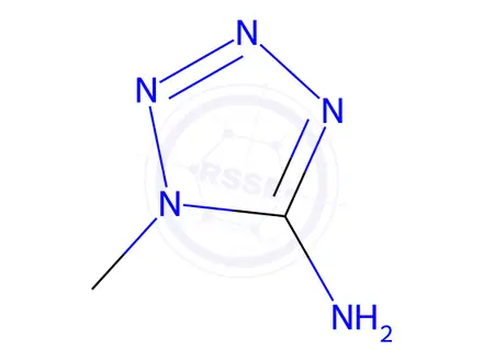 Chemical structure of 1-Methyl-1H-tetrazol-5-amine