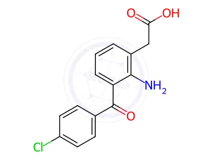 Chemical structure of Bromfenac Sodium Impurity 32 Monomer