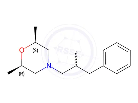 Chemical structure of Amorolfine hydrochloride impurity C