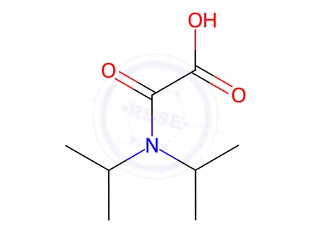 Chemical structure of Acetic acid, [bis(1-methylethyl)amino]oxo-(9CI)