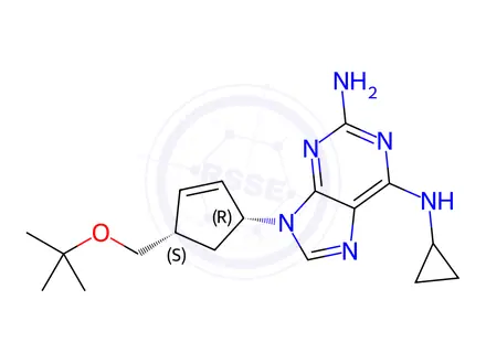 Chemical structure of Abacavir EP Impurity F