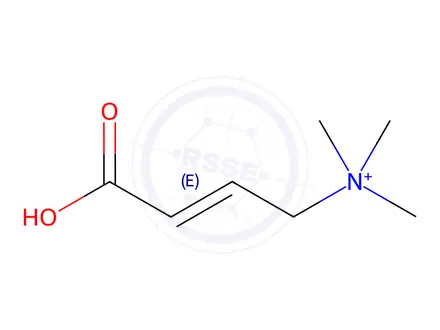 Chemical structure of Levocarnitine EP Impurity A(E-isomer)