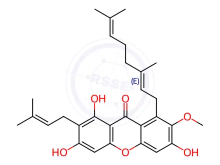 Chemical structure of Xanthone Impurity 115