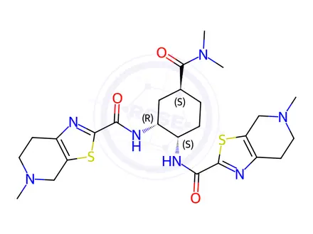 Chemical structure of Edoxaban Related Compound V