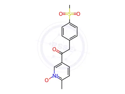 Chemical structure of Etoricoxib Impurity 48