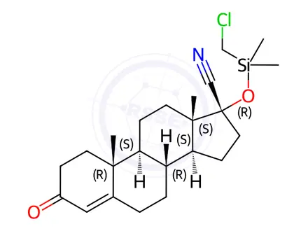 Chemical structure of Clascoterone Impurity 4