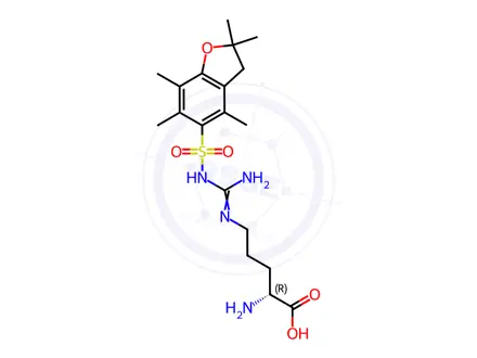 Chemical structure of Arginine Impurity 1