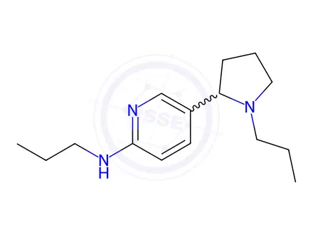 Chemical structure of N-Propyl-5-(1-propylpyrrolidin-2-yl)pyridin-2-amine