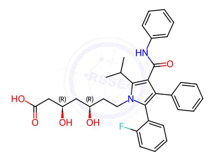 Chemical structure of Atorvastatin Impurity 39