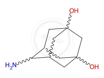 Chemical structure of Vildagliptin Impurity 52