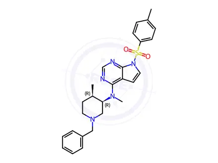 Chemical structure of Tofacitinib Impurity 4