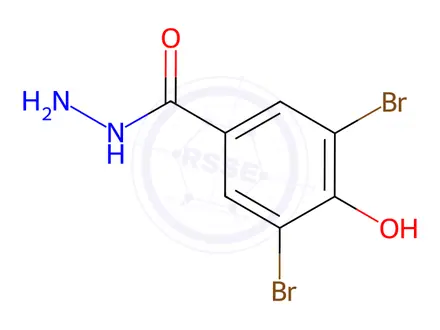 Chemical structure of Benzbromarone Impurity 17