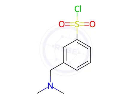 Chemical structure of 3-((Dimethylamino)methyl)benzenesulfonyl chloride