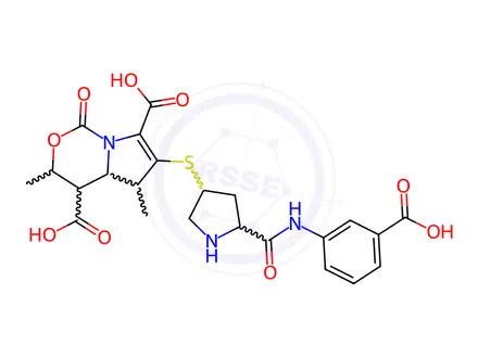Chemical structure of Ertapenem Impurity 18