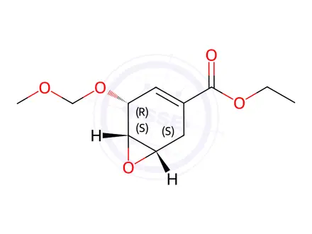 Chemical structure of Oseltamivir Phosphate Impurity 187