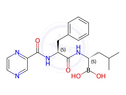 Chemical structure of Bortezomib Impurity G