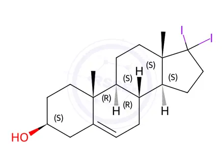 Chemical structure of Abiraterone Impurity 17