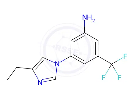Chemical structure of Nilotinib Impurity 35