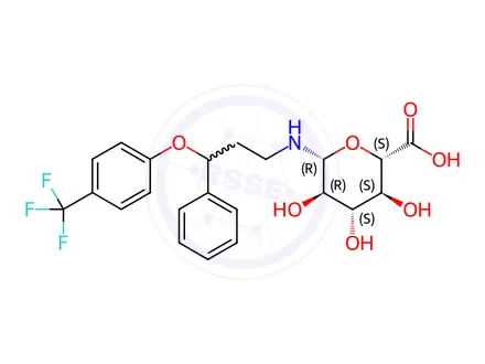Chemical structure of Fluoxetine Hydrochloride Impurity 35