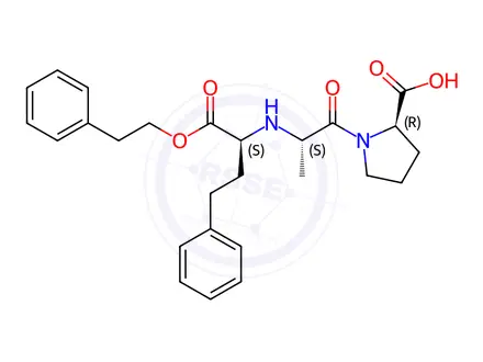 Chemical structure of Enalapril Maleate Impurity E(EP)