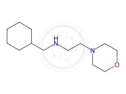 Chemical structure of (Cyclohexylmethyl)[2-(morpholin-4-yl)ethyl]amine dihydrochloride