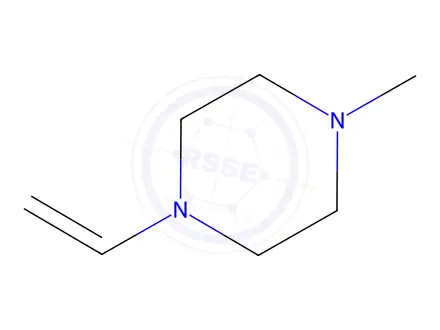 Chemical structure of Piperazine, 1-ethenyl-4-methyl-(9CI)