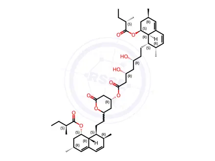 Chemical structure of Lovastatin-Impurity D