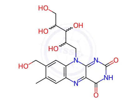 Chemical structure of Riboflavin EP Impurity D
