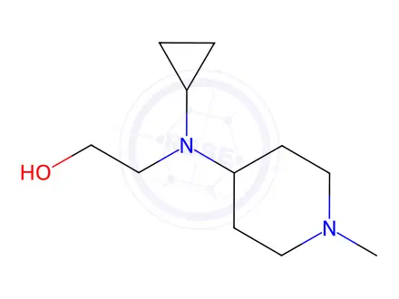 Chemical structure of 2-(Cyclopropyl(1-methylpiperidin-4-yl)amino)ethanol