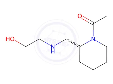 Chemical structure of 1-(2-(((2-Hydroxyethyl)amino)methyl)piperidin-1-yl)ethanone