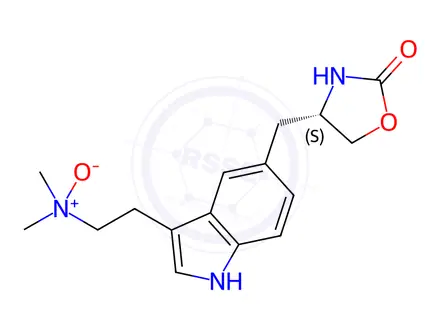 Chemical structure of Zolmitriptan EP Impurity B