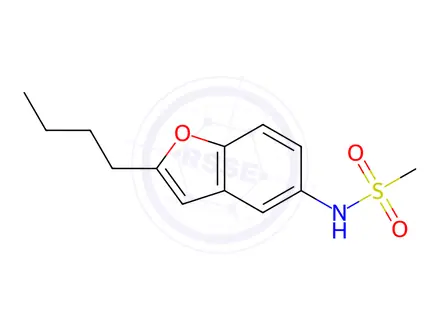 Chemical structure of Dronedarone Impurity 17