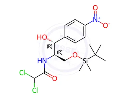Chemical structure of Chloramphenicol Impurity 10