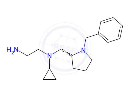 Chemical structure of N1-((1-Benzylpyrrolidin-2-yl)methyl)-N1-cyclopropylethane-1,2-diamine