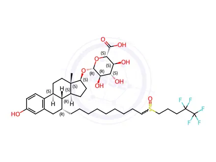 Chemical structure of Fulvestrant Impurity 70
