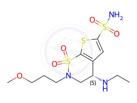 Chemical structure of Brinzolamide Impurity 7