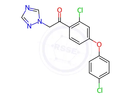 Chemical structure of Difenoconazole Impurity 8