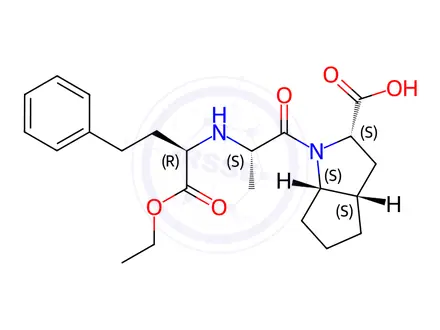 Chemical structure of Ramipril EP Impurity H