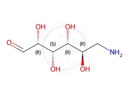 Chemical structure of Glucosamine Hydrochloride Impurity 55
