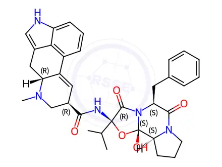 Chemical structure of Dihydroergocristine Mesilate Impurity 11 (Dihydroergocristine Mesilate EP Impurity K)