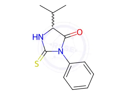 Chemical structure of Valine Impurity 142