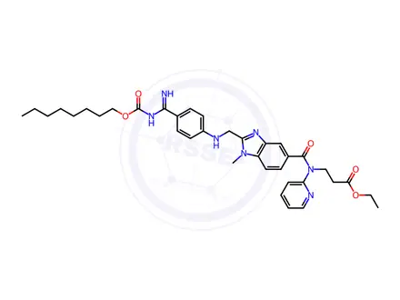 Chemical structure of Dabigatran Impurity F