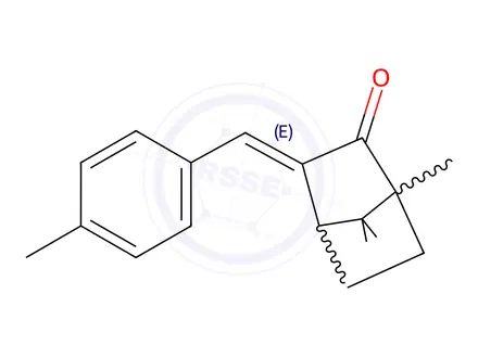 Chemical structure of Enzacamene