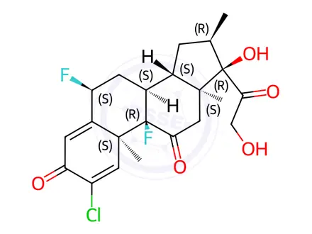 Chemical structure of Halometasone Impurity 14