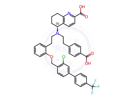 Chemical structure of Mosliciguat