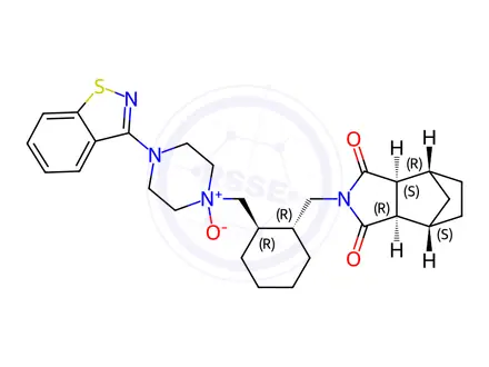 Chemical structure of Lurasidone impurity 2