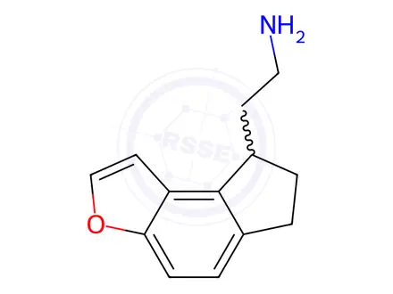 Chemical structure of Ramelteon Impurity 1 HCl
